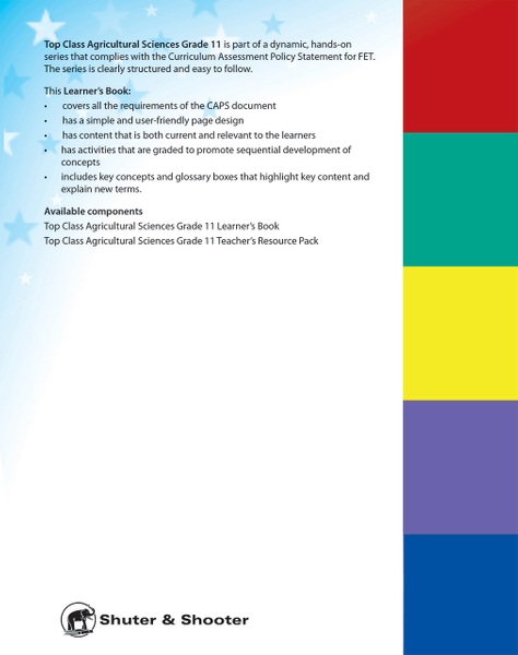 EPUB TOP CLASS AGRICULTURAL SCIENCES GRADE 11 LEARNER'S BOOK