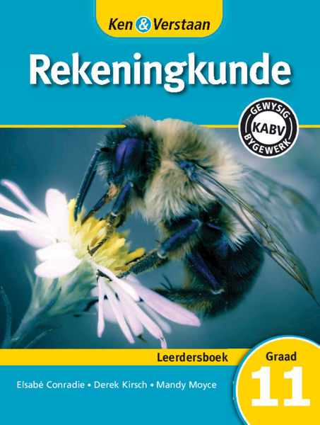 Ken & Verstaan Rekeningkunde Graad 11 Leerdersboek (1 year) Adobe Edition