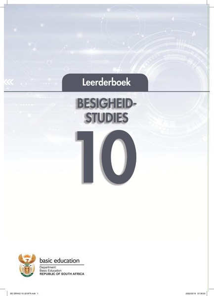 Besigheidstudies Graad 10 Leerderboek