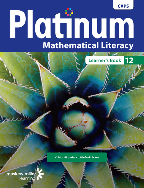 Platinum Mathematical Literacy Grade 12 Learner's Book ePUB (1-year licence)