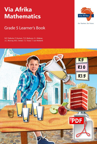 eBook (ePDF): Via Afrika Mathematics Grade 5 Learner's Book