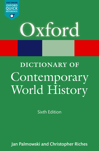 A Dictionary of Contemporary World History