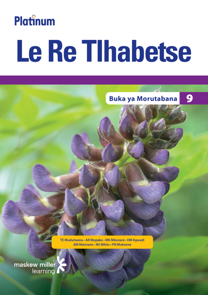 Platinum Le Re Tlhabetse (Setswana HL) Grade 9 Teacher's Guide ePDF (1-year licence)