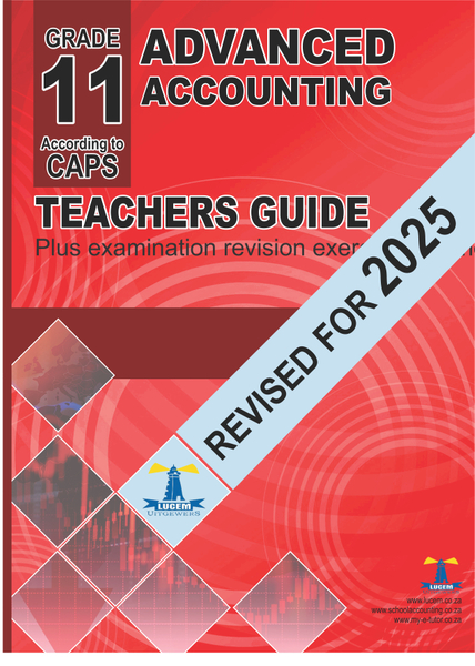 Advanced Accounting Teachers Guide Gr 11