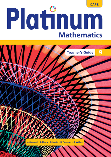 Platinum Mathematics Grade 9 Teacher's Guide ePDF (1-year licence)