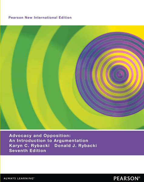 Advocacy and Opposition: Pearson New International Edition PDF eBook