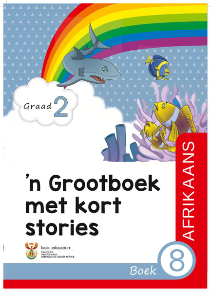 n Grootboek met kort stories Boek 8  (Graad 2)