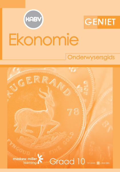 Geniet Ekonomie Graad 10 Onderwysersgids ePDF (perpetual licence)