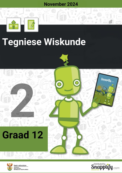 Tegniese Wiskunde Vraestel 2 Graad 12 November 2024