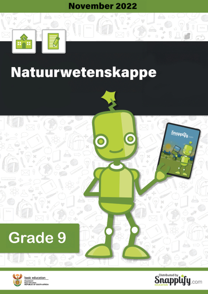 Natuurwetenskappe Graad 9 November 2022