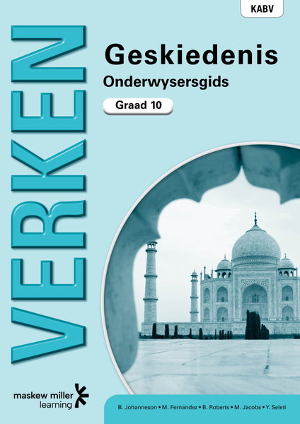 Verken Geskiedenis Graad 10 Onderwysersgids ePDF (perpetual licence)