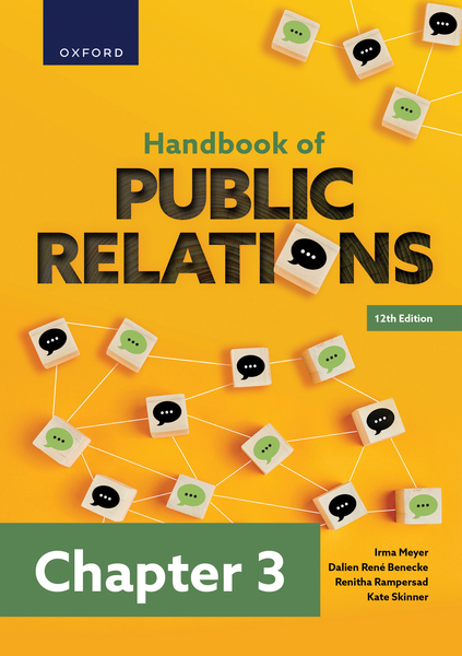Handbook of Public Relations 12e - Chapter 3