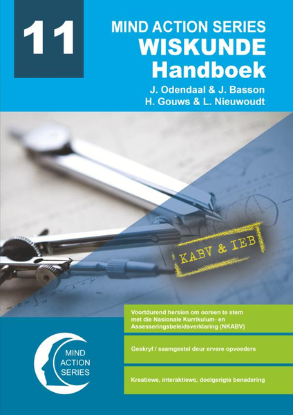 MIND ACTION SERIES Wiskunde Gr 11 Handboek (Nuwe uitgawe) NKABV, PDF (2 jaar lisensie)