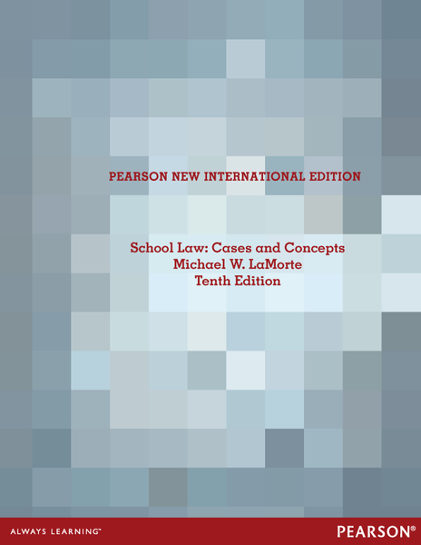 School Law: Pearson New International Edition PDF eBook