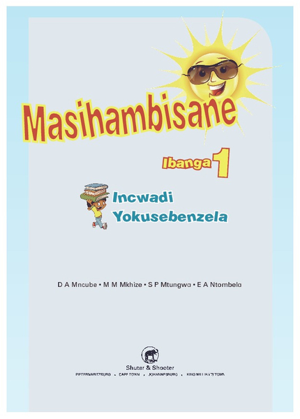 E MASIHAMBISANE GRADE 1 WORKBOOK