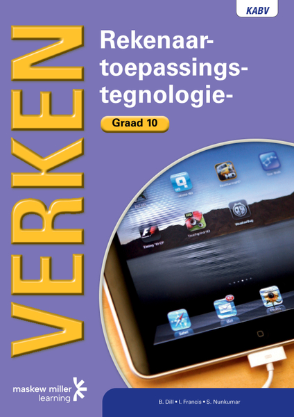 Verken Rekenaartoepassingstegnologie Graad 10 Leerderboek ePUB (1-year licence)