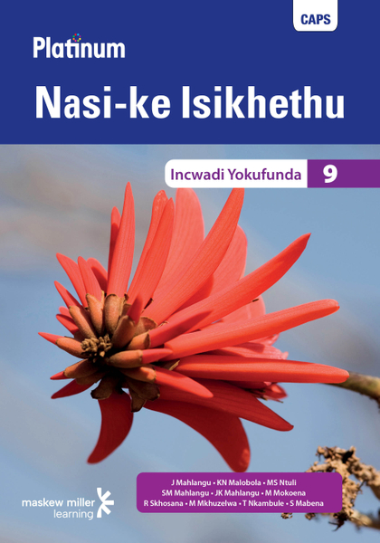 Platinum Nasi-ke Isikhethu (IsiNdebele HL) Grade 9 Reader ePDF (perpetual licence)