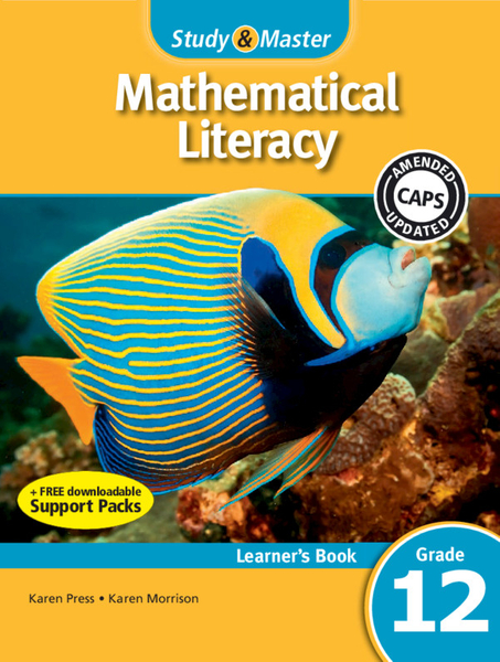 Study & Master Mathematical Literacy Grade 12 Learner's Book (1 year) Enhanced Digital Edition