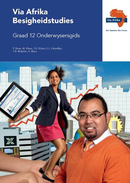 eBoek (ePDF): Via Afrika Besigheidstudies Graad 12 Onderwysersgids