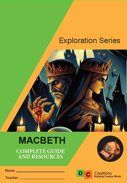 2025 DC Exploration Series Macbeth Complete Resource Guide