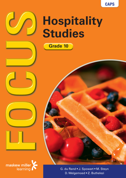 Focus Hospitality Studies Grade 10 Learner's Book ePDF (1-year licence)