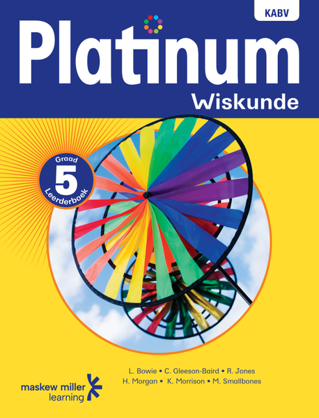 Platinum Wiskunde Graad 5 Leerderboek ePDF (1-year licence)