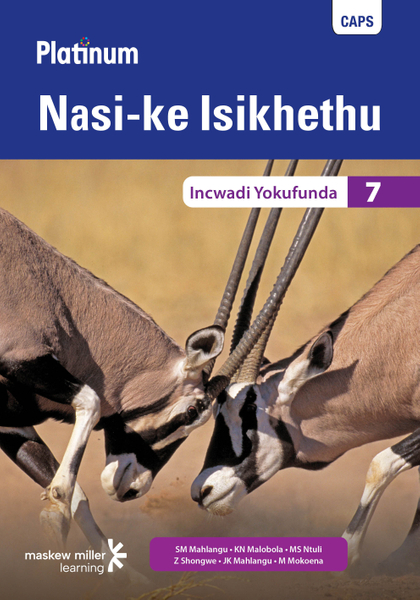 Platinum Nasi-ke Isikhethu (IsiNdebele HL) Grade 7 Reader ePDF (1-year licence)