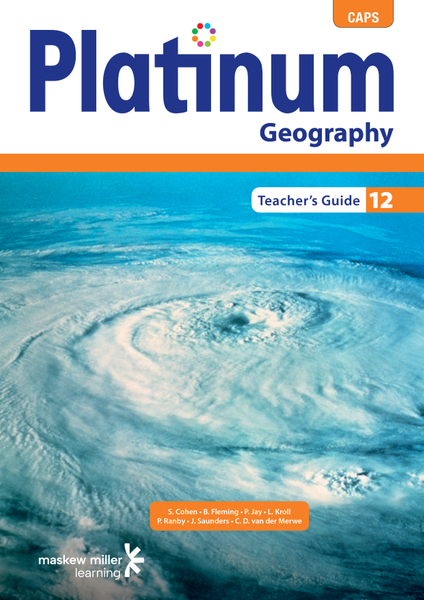 Platinum Geography Grade 12 Teacher's Guide ePDF (perpetual licence)