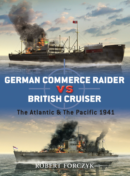 German Commerce Raider vs British Cruiser