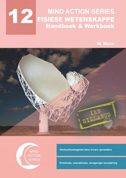 MIND ACTION SERIES Fisiese Wetenskappe Gr 12 Handboek & Werkboek IEB  PDF (1 Year Licence) 2025
