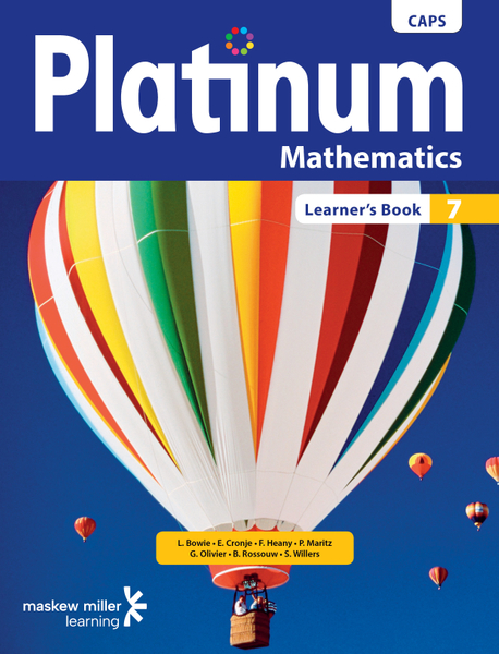 Platinum Mathematics Grade 7 Learner's Book ePUB (perpetual licence)