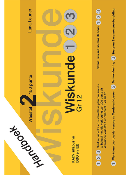 Wiskunde 1 2 3 Gr 12 Handboek Vraestel 2