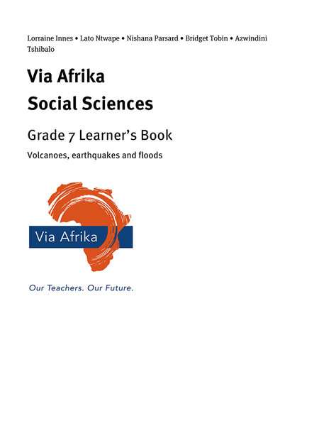 eBook Single topic ePub for Tablets: Via Afrika Social Sciences Grade 7: Volcanoes, earthquakes and floods