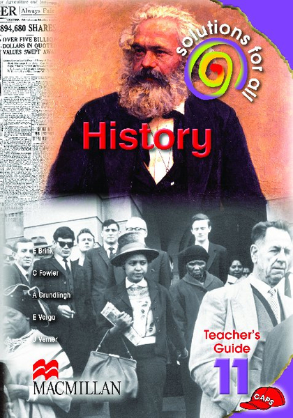 Solutions For All History Grade 11 Teacher's Guide