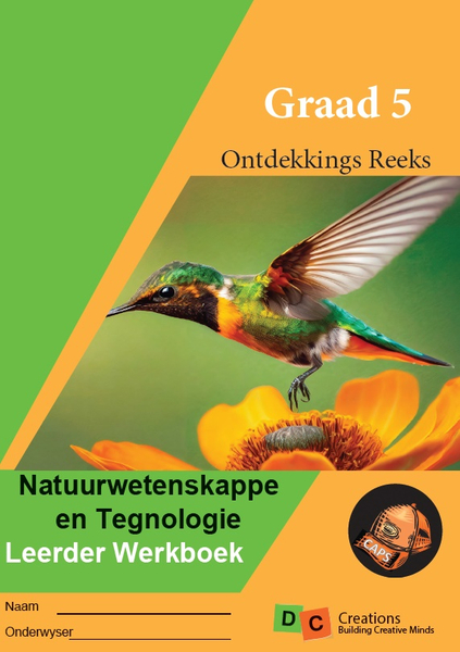 2025 Graad 5 DC Ontdekkings Reeks Natuurwetenskap en Technologie Leereders Werkboek
