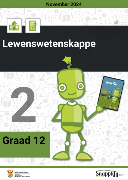 Lewenswetenskappe Vraestel 2 Graad 12 November 2024
