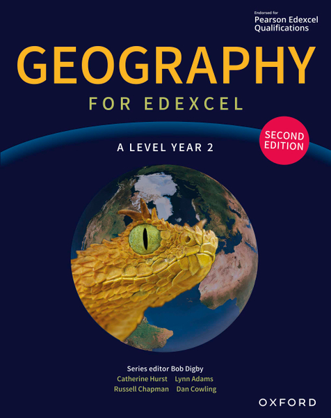 Geography for Edexcel A Level second edition: A Level / 16-19: Geography for Edexcel A Level Year 2 second edition eBook