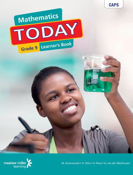 Mathematics Today Grade 9 Learner's Book ePUB (1-year licence)