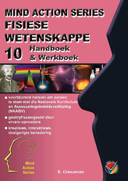 MIND ACTION SERIES Fisiese Wetenskappe Gr 10 Handboek Werkboek NKABV – 1 year licence ( 9781776113095 )