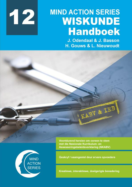 MIND ACTION SERIES Wiskunde Gr 12 Handboek NCAPS (Nuwe uitgawe) PDF (1 Year Licence)