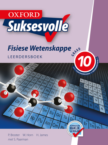Oxford Suksesvolle Fisiese Wetenskappe Graad 10 Leerdersboek