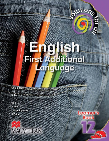 Solutions For All English First Additional Language Grade 12 Learner's Book