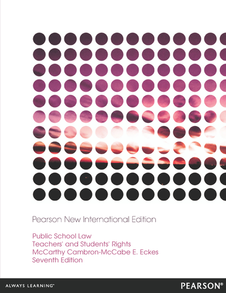Public School Law: Pearson New International Edition PDF eBook