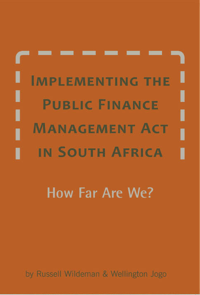 Implementing the Public Finance Management Act in South Africa