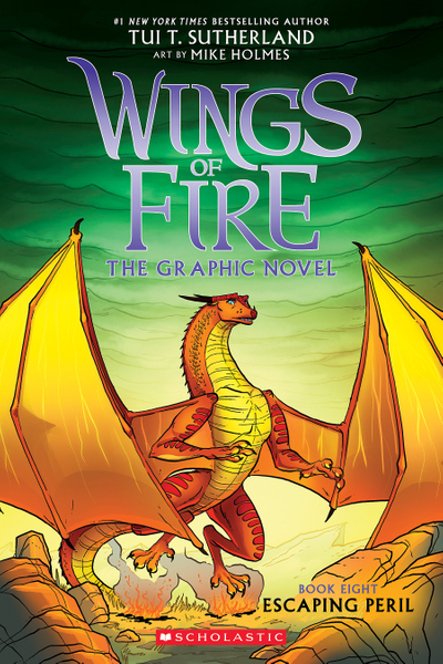 Escaping Peril: A Graphic Novel (Wings of Fire Graphic Novel #8)