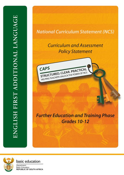 CAPS FET: English Home Language and First Additional Language, Senior Phase