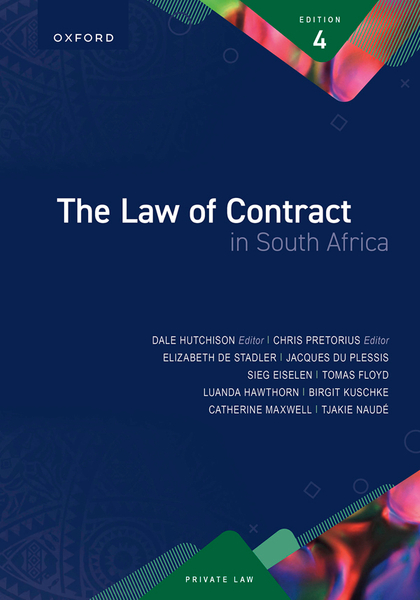 The Law of Contract in South Africa 4e (LIB)