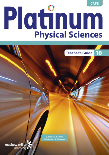 Platinum Physical Sciences Grade 10 Teacher's Guide ePDF (1-year licence)