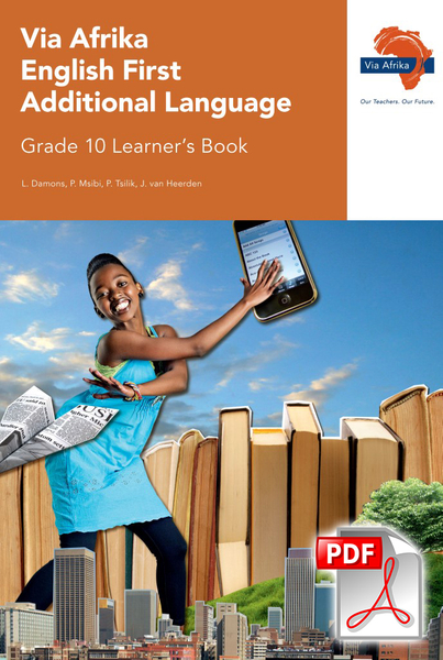 eBook (ePDF): Via Afrika English First Additional Language Grade 10 Learner's Book