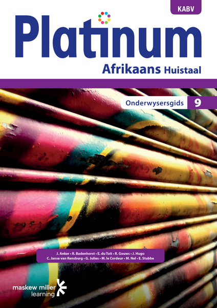 Platinum Afrikaans Huistaal Graad 9 Onderwysersgids ePDF (1-year licence)